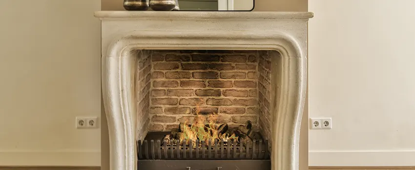 Vintage-style Fireplace Redesign in Muskogee, Oklahoma