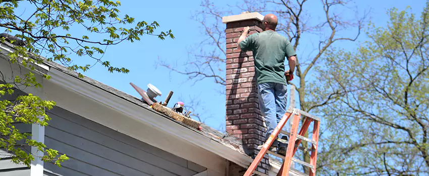 Vinyl and PVC Chimney Flashing Installation in Muskogee, OK