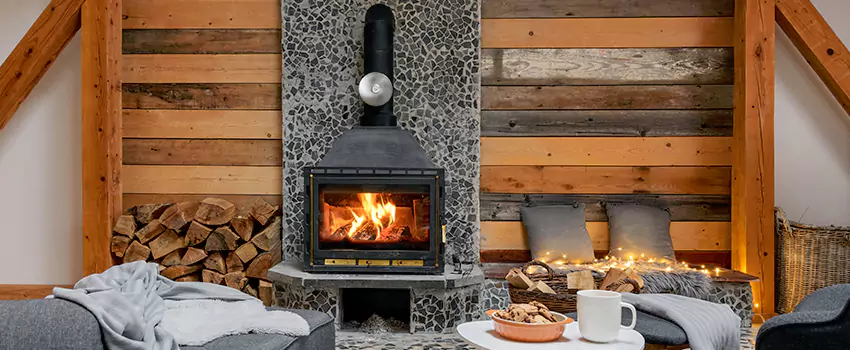 Thelin Hearth Products Direct Vent Gas Stove Fireplace Inspection in Muskogee, Oklahoma